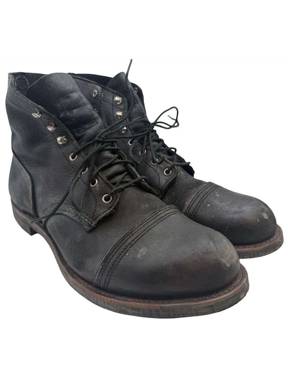 Red Wing 8084 Iron Ranger Leather Boots Black Harness Size US 13